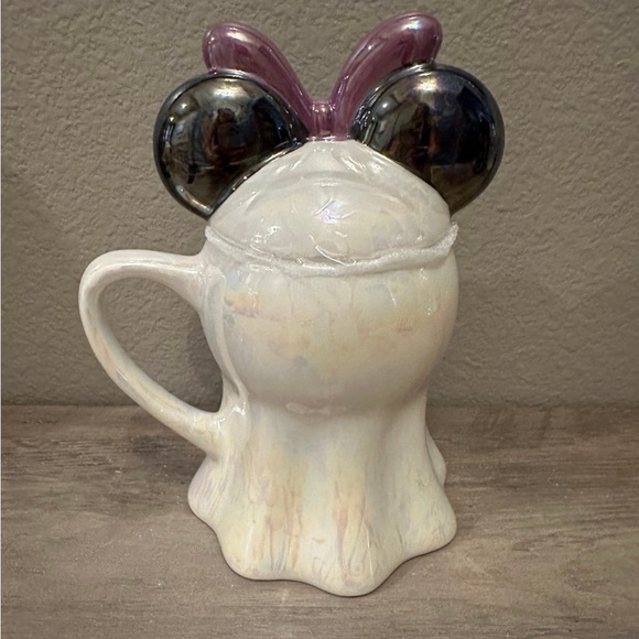 Minnie Mouse iridescence Mug with topper - Picture 3 of 3
